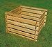 Produktbild Komposter Holz 100 x 100 x 70 cm