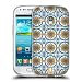 Produktbild Head Case Designs Bumenkreis Majolika Drucken Soft Gel Hülle für Samsung Galaxy S3 III mini