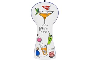 BIG TEETH Copritesta per mazze da golf per driver 460CC DR # 1 chiusura elastica bianca in pelle PU ricamo e stampa 19 ° foro modello bevanda