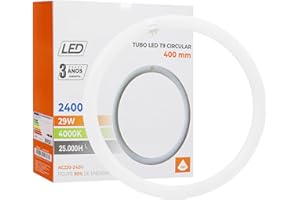‎MAXLED, LIGHT IS LED! Maxled, Light is Led! LED TUBE T9 Ø40CM Ringförmige LED Röhre 29W Warmweiß 4000K 2400LM G10Q Sockel Fassung Hell Leuchtröhre PC Deckenleucht Alternative für Klassische T9-Leuchtstofflampen