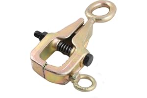 Lfhelper Selbstspannende Zugklemme 3T Karosserieklemme oben und gerade, 2 Wege Selbstspannende Rahmengriffe Auto Körperreparatur Zugklemme Karosseriereparatur Profi Zughalter Richtklemme Ausbeulrepar