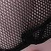 Nylon Hair Wig Weaving Cap Snood Net Stretch Mesh Liner Breathable With Ear Wings - Black