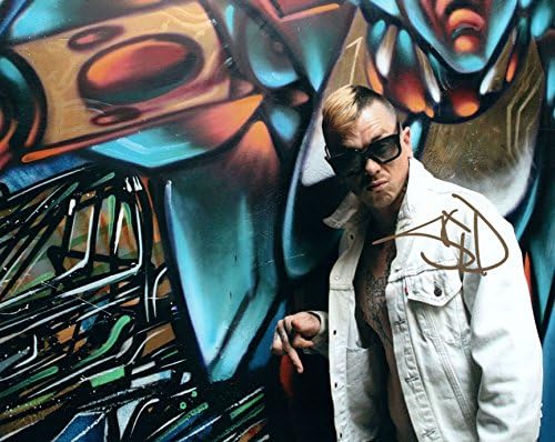 Slipknot Sid Wilson Graffiti Autographed Signed Photo AFTAL UACC RD