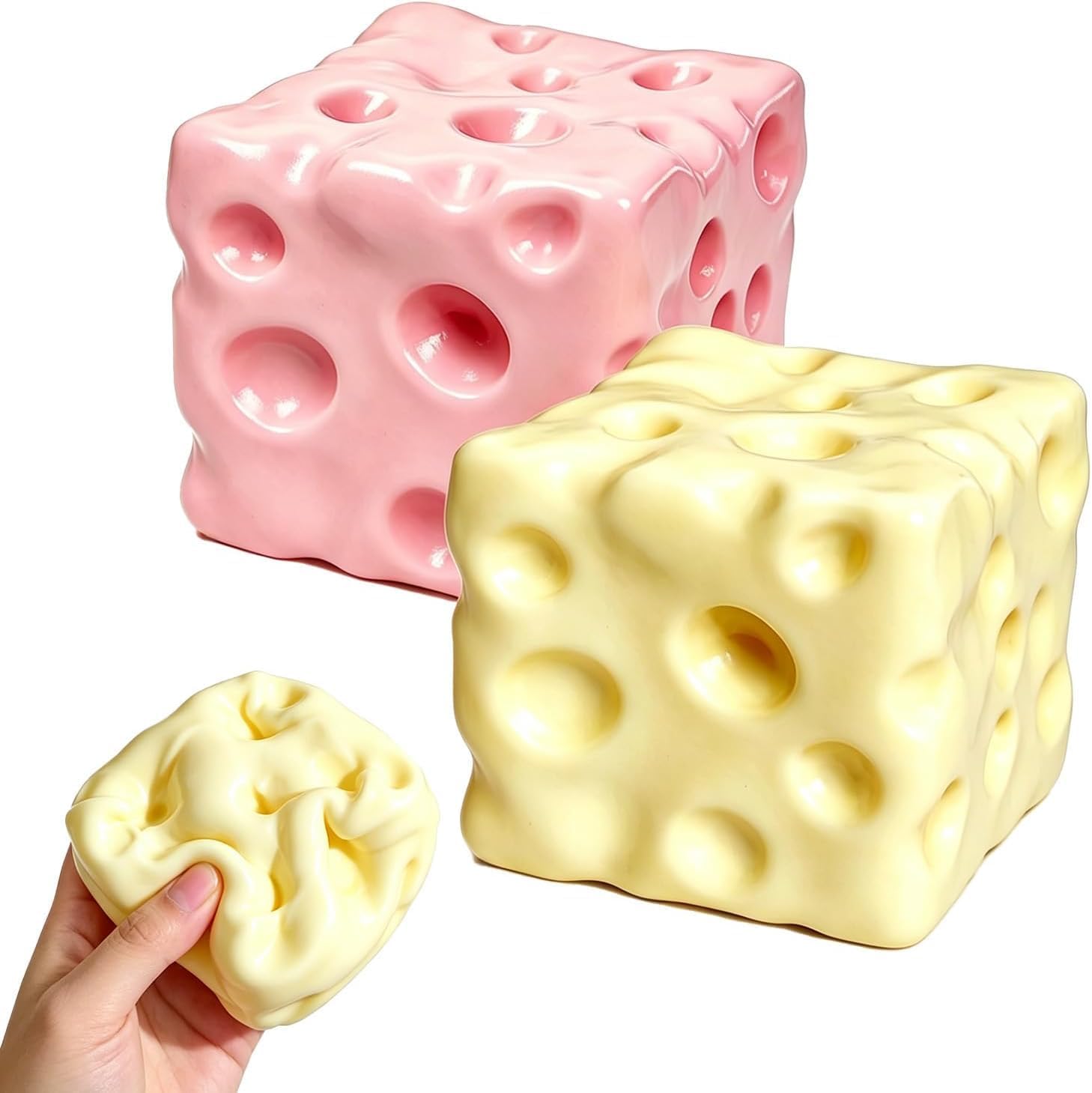 Prise en Main & Utilisation au Quotidien : Crunchy Cheese Squishy 2pcs Realistic Asmr Fr