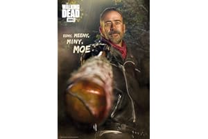 GB eye LTD, The Walking Dead, Negan, plakat Maxi, 61 x 91,5 cm, drewno, wielokolorowy, 65 x 3,5 x 3,5 cm