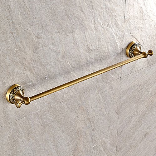 Weare Home Klassic Solide Kupfer Einzeln Handtuchstangen Handtuchhaken Handtuchhalter, mit Einschnitt Retro Bronze Beschichtung Wandmontage Haltbar Badzubehör Badaccessoires Dekor für Küche - 2