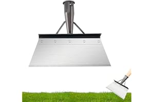 LNSYSNS Stoßscharre, Multifunktionale Unkrautschaber 30x11cm ohne Holzgriff, Scooper für Unkraut und Moos, Eisbeseitigung, Home, Landwirtschaftlich, Outdoor