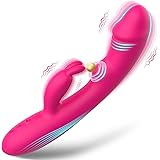 3 in 1 Vibratore Sessuale Rabbit per Donna Punto g Squirting con 25 Modalità, Giocattoli Sex toys per Clidoride