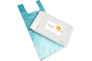 BABY COMFORT Los sacos desechables perfumados del pañal del bebé sacos de pañales perfumados higiénicos de la manija del lazo