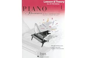 Nancy faber : piano adventures all-in-two level 1 lesson/theory: Lesson & Theory - Anglicised Edition