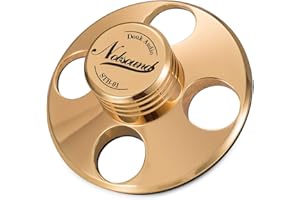 nobsound LP disque Platine vinyle Joueurs Metal Disc Stabilizer Record Poids/Clamp HiFi