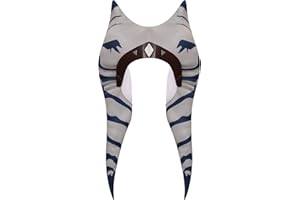 Taeyue Ahsoka Tano Cosplay nakrycie głowy, kapelusz, akcesoria, kostium na Halloween, karnawał, czapka, nakrycie głowy, rekwizyty