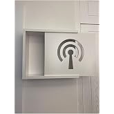 RMD SHOP Wifi Modem Saklama Kutusu 35 X 40 Cm Beyaz