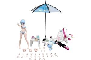 HiPlay Nuke Matrix Plastic Model Kits : Forest's Summer : Vivienne Hayha, Mecha Musume, Anime Style Collectible Action Figures