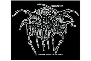 Darkthrone - Lurex Logo Aufnäher - Patch - Black Metal