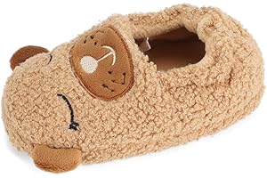 MASOCIO Zapatillas de Estar por Casa para Niñas Niños Animales Pantuflas de Casa de Cálido Suave Antideslizante