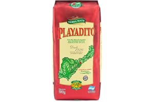 Playadito Yerba Mate Despalada 500g – 1 Pack, Stark Mate Te utan Stjälkar, Naturlig Energi, Kaffe Alternativ, Lös Te från Argentina