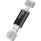 Chiavetta USB C 128GB, Pen Drive 128GB Type C Flash Drive 2 in 1 OTG Pennetta USB 2.0 Memoria Stick per Smartphone, Laptop, P