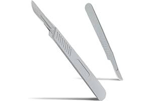 bisturi monouso pulox - 10 pezzi - confezionati singolarmente in modo sterile - #10