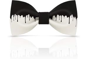 Lanzonia Papillon Bambino Fantasia dai 4 ai 12 Anni, Originali Papillon Ragazzo Particolari Disegno Divertenti Papillon Bimbo Stampa per Compleanno Festa Scolastico