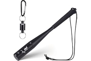 Zite Asesino de Peces de Aluminio 25cm - Asesino Robusto para Peces Impresionantes - con Mosquetón Magnético para la Cintura del Pantalón