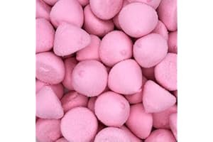 NILLKANTH Sugar Coated Paint Balls Marshmallow Sweets - Colourful Pick n Mix Marshmallow (425g, Pink)