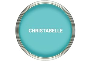 Vintro Paint | Satin Furniture Paint | Turquoise | Wood | Trim | Metal | Eggshell Finish | 1 Litre (Christabelle)
