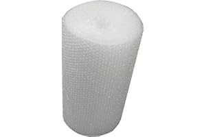 GP Globe Packaging Roll of Bubble Wrap 500mm x 25m – Small Air Bubbles for Moving House & Packing with Storage Boxes