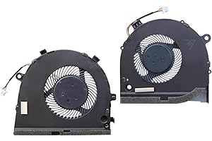 ANNESA Fleshy Leaf CPU+GPU Cooling Fan Replacement for Dell G3-3579 G3-3779 G5-5587 Gaming Laptop 0GWMFV 0TJHF2