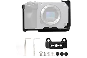 FUGASUN FX30 FX3 - Gabbia per fotocamera, FX3 FX30, con attacco per slitta fredda, per Sony FX3 FX30, custodia per fotocamera