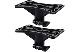 EXCEART 2 Pièces Support de Haut-Parleur Support de Montage de Haut-Parleur Extérieur Insert de Montage Support D'armoire Modèle D'emplacement de Trou Standard pour Poteau de Trépied