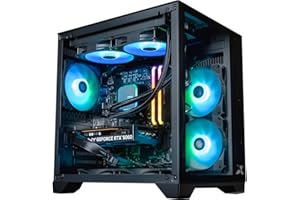 FlowUP PC Gamer - Ordinateur Gaming • Intel Core i5-12400F • NVIDIA GeForce RTX 5060 8 GB • 16 Go RAM DDR4 RGB • SSD NVMe 500 GO • WiFi • Watercooling • Windows 11 Pro • Compatible Contrôle Parental