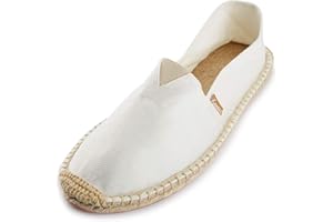 Kentti Uomo Classico Tessuto Naturale Slip-on Espadrillas