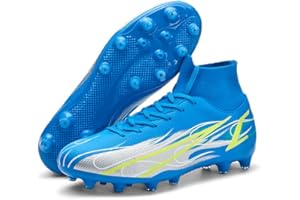 ELAPHURUS Scarpe da Calcio Uomo Sportivo Stivali da Allenamento per Uomo Scarpe da Calcio Indoor Sport