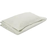Crown Gala Self Patterned 100% Polyester Bedspread Set, Ecru, Single