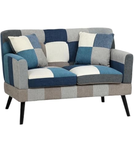 Poltrona Patchwork Totò Piccinni - Tessuto Imbottito Con Braccioli, Design Elegante Per Soggiorno - Foto 7