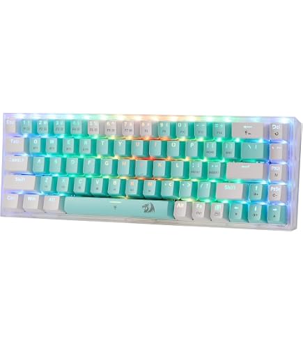 Redragon K633CGO-RGB Ryze 68 tasti Tastiera meccanica da gioco compatta