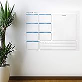 Buffer Haftalık Planlayıcı Manyetik Duvar Stickerı Takvim 56 cm x 70 cm