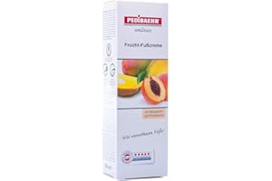 Pedibaehr Crème/baume fruité(e) pour les pieds au beurre de mangue et à l’huile de noyau de pêche, convient pour tous les types de peaux