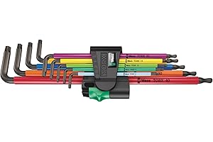 WERA-05024480001-967/9 TORX XL Multicolour 1 - Juego de llaves acodadas, versión larga