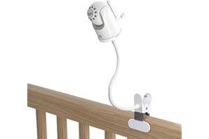 LYEIAA Baby Monitor Stand, Baby Camera Holder Flexible Baby Camera Mount Shelf for Crib Nursery, Compatible with DXR-8 and DXR-8 PRO