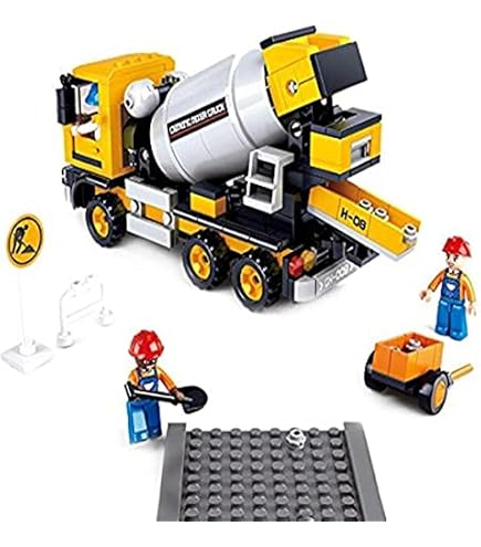 Sluban Klemmbausteine Bulldozer – 231 Teile, Inkl. Spielfigur, Kompatibel Mit Anderen Marken (bunt)