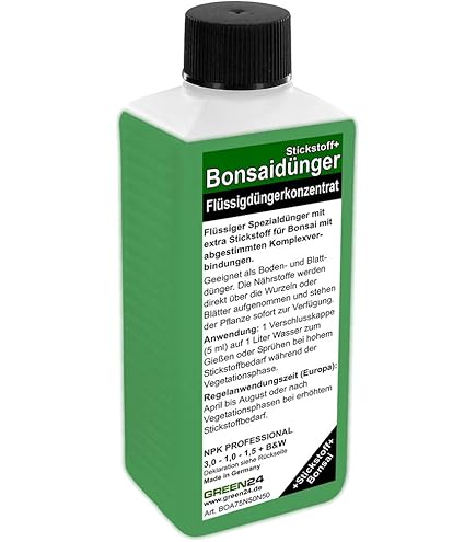 FARBIO Bonsai Flüssigdünger - Organischer Dünger Für Gesundes Wachstum