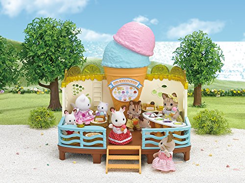 Sylvanian Families Seaside Ice Cream Shop Set