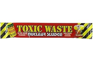 Nuclear Sludge Sour Cherry Chew Bar - Toxic Waste - 50x20g Bars - Net 1 KG