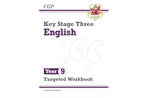 KS3 Year 9 English Targeted Workbook (with answers) (CGP KS3 Targeted Workbooks)