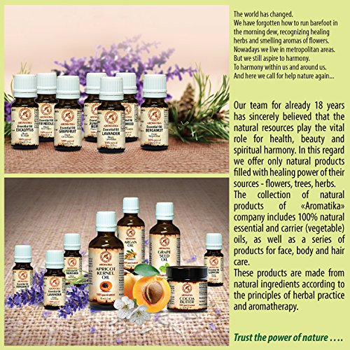 Teebaumöl 100 % naturreines ätherisches 10ml 0,33 oz, Reine & Natürliche Teebaum Öl, Melaleuca Alternifolia, Australien – groß Antiseptikum / guten für Beauty / Stressabbau /Baden /Körperpflege /Wellness /Schönheit / SPA/ Aromatherapie /Entspannung /Massage /Duft diffuser /Duftlampe /Raumbeduftung / Kosmetik / Unverdünntes/ Therapeutische / Alternative medizin; Glasflasche, von AROMATIKA - 4