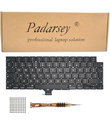 OLVINS UK English Keyboard for MacBook Air 13