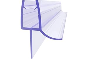 SONNI Junta Mampara Ducha 80cm,Goma para Mampara Ducha Baño Bañera Puerta para Cristal 5/6mm