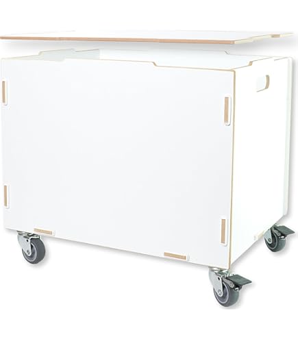 Cetomo 80L x 3 plastic opbergdoos, grijs, draagtas, organiserende container met duurzaam deksel en veilige vergrendelende gespen, stapelbaar en nestbaar, 3 stuks, met gesp